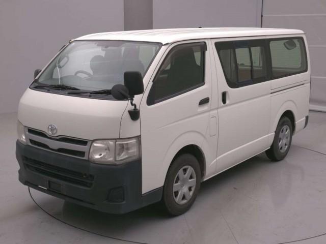 Ref:AUX-24773356 TOYOTA REGIUS ACE VAN 2012 1 2012 Toyota Regius Ace Van white gasoline used car Japan export