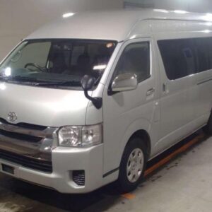 2017 Toyota Hiace Wagon silver gasoline used car Japan export