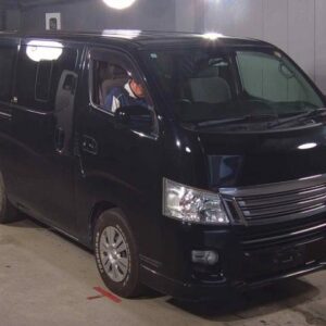 2014 Nissan Nv350Caravan Van black diesel used car Japan export