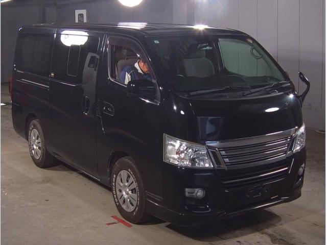 Ref:AUX-24773555 NISSAN NV350CARAVAN VAN 2014 1 2014 Nissan Nv350Caravan Van black diesel used car Japan export
