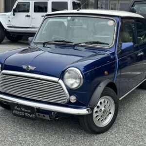 2001 Rover Mini blue gasoline used car Japan export