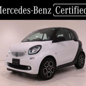 2017 Mcc Smart Smart Fortwo Coupe white gasoline used car Japan export