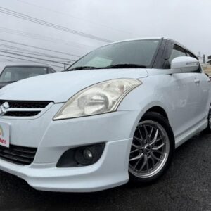 2012 Suzuki Swift white gasoline used car Japan export