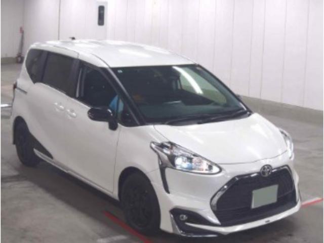Ref:AUX-24782106 TOYOTA SIENTA 2021 1 2021 Toyota Sienta pearl gasoline used car Japan export