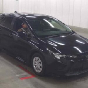 2021 Toyota Corolla Touring black gasoline used car Japan export