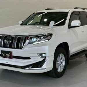 2018 Toyota Land Cruiser Prado pearl gasoline used car Japan export
