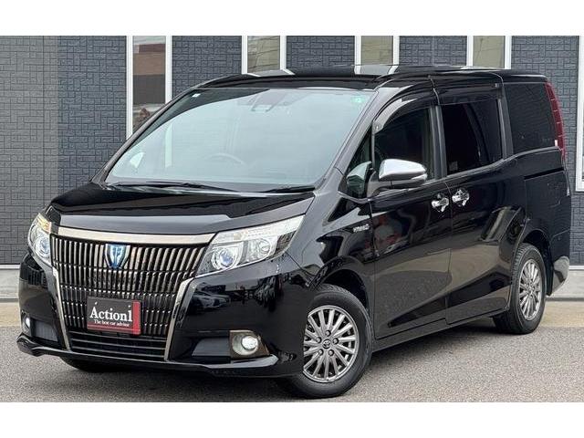 Ref:AUX-24782498 TOYOTA ESQUIRE 2017 1 2017 Toyota Esquire black hybrid used car Japan export