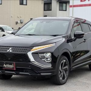 2021 Mitsubishi Eclipse Cross Phev black hybrid used car Japan export