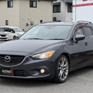 2013 Mazda Atenza Wagon gray diesel used car Japan export