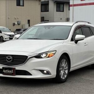 2015 Mazda Atenza Wagon pearl diesel used car Japan export