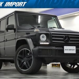 2017 Mercedes Benz G-Class black diesel used car Japan export
