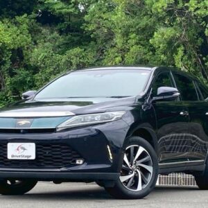 2017 Toyota Harrier black gasoline used car Japan export