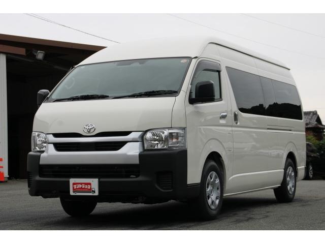 Ref:AUX-24787948 TOYOTA HIACE COMMUTER 2026 1 2026 Toyota Hiace Commuter white diesel used car Japan export