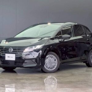 2025 Nissan Note black gasoline used car Japan export