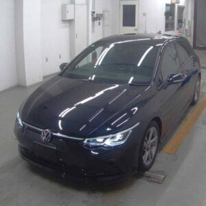 2021 Volkswagen Golf black gasoline used car Japan export