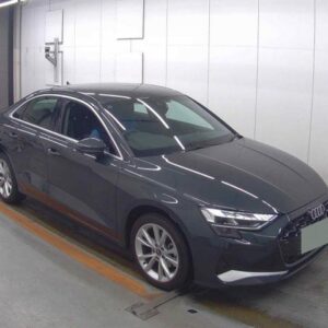2025 Audi A3 Sedan gray gasoline used car Japan export