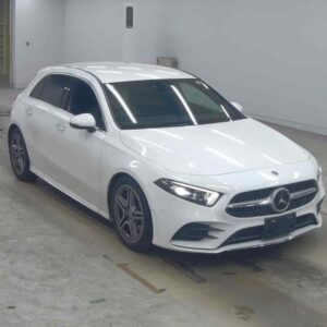 2019 Mercedes Benz A-Class white diesel used car Japan export