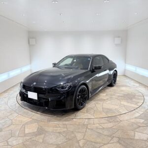 2024 Bmw M2 black gasoline used car Japan export