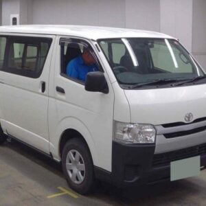 2016 Toyota Regius Ace Van white diesel used car Japan export