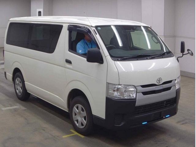 Ref:AUX-24792924 TOYOTA REGIUS ACE VAN 2018 1 2018 Toyota Regius Ace Van white diesel used car Japan export