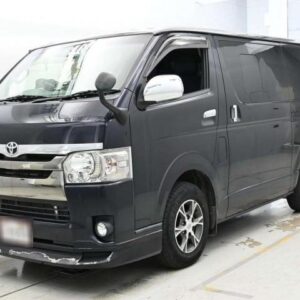 2017 Toyota Regius Ace Van black diesel used car Japan export