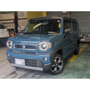 2020 Suzuki Hustler blue hybrid used car Japan export