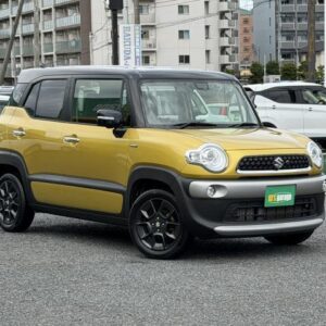 2018 Suzuki Xbee yellow hybrid used car Japan export