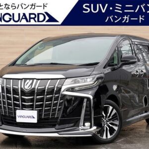 2023 Toyota Alphard black gasoline used car Japan export