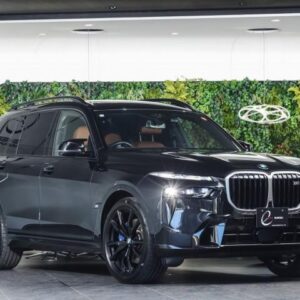 2023 Bmw X7 black gasoline used car Japan export