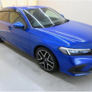 2021 Honda Civic blue gasoline used car Japan export