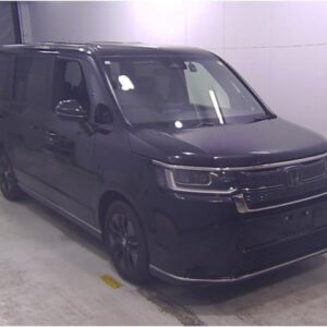 2023 Honda Stepwagon black gasoline used car Japan export
