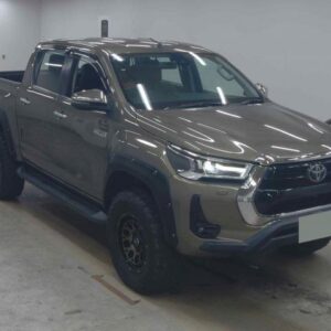 2021 Toyota Hilux green diesel used car Japan export