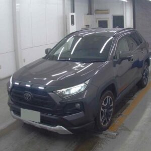 2021 Toyota Rav4 gray gasoline used car Japan export
