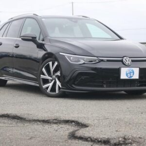 2023 Volkswagen Golf Variant black diesel used car Japan export