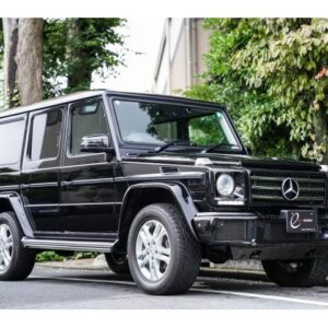 2017 Mercedes Benz G-Class black diesel used car Japan export