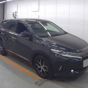 2019 Toyota Harrier black gasoline used car Japan export