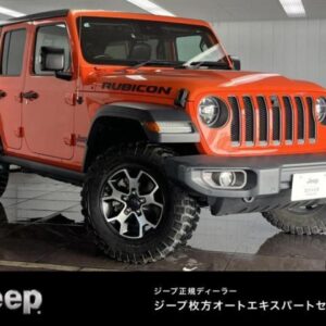 2020 Chrysler Jeep Jeep Wrangler Unlimited orange gasoline used car Japan export