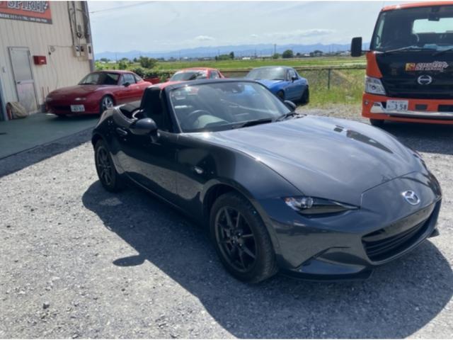 Ref:AUX-24797790 MAZDA ROADSTER 2016 1 2016 Mazda Roadster gunmetal gasoline used car Japan export