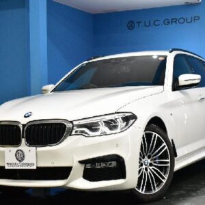 2017 Bmw 5 Series white gasoline used car Japan export