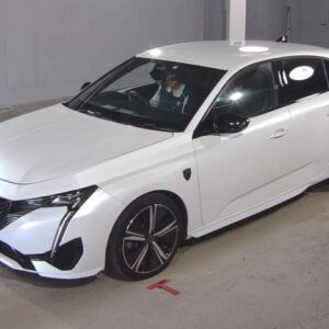 2022 Peugeot 308 pearl diesel used car Japan export