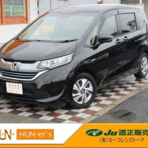 2019 Honda Freed Hybrid black hybrid used car Japan export