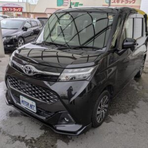 2017 Toyota Tank black gasoline used car Japan export