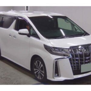 2019 Toyota Alphard pearl gasoline used car Japan export