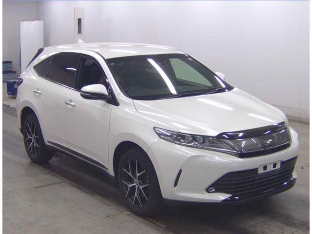 Ref:AUX-24808338 TOYOTA HARRIER 2019 1 2019 Toyota Harrier pearl gasoline used car Japan export