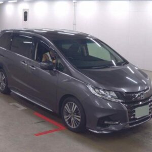 2020 Honda Odyssey gray gasoline used car Japan export