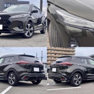 2023 Nissan Kicks green gasoline used car Japan export
