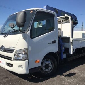2015 Hino Dutro white diesel used car Japan export