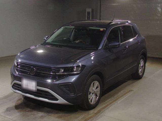Ref:AUX-24808756 VOLKSWAGEN T-CROSS 2025 1 2025 Volkswagen T-Cross gray gasoline used car Japan export