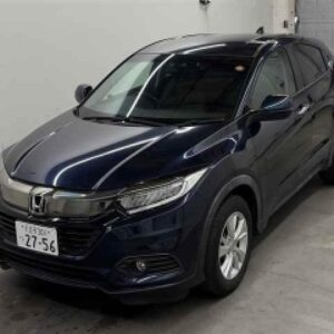 2019 Honda Vezel blue gasoline used car Japan export