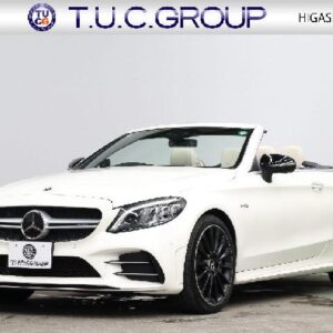 2019 Amg C-Class white gasoline used car Japan export